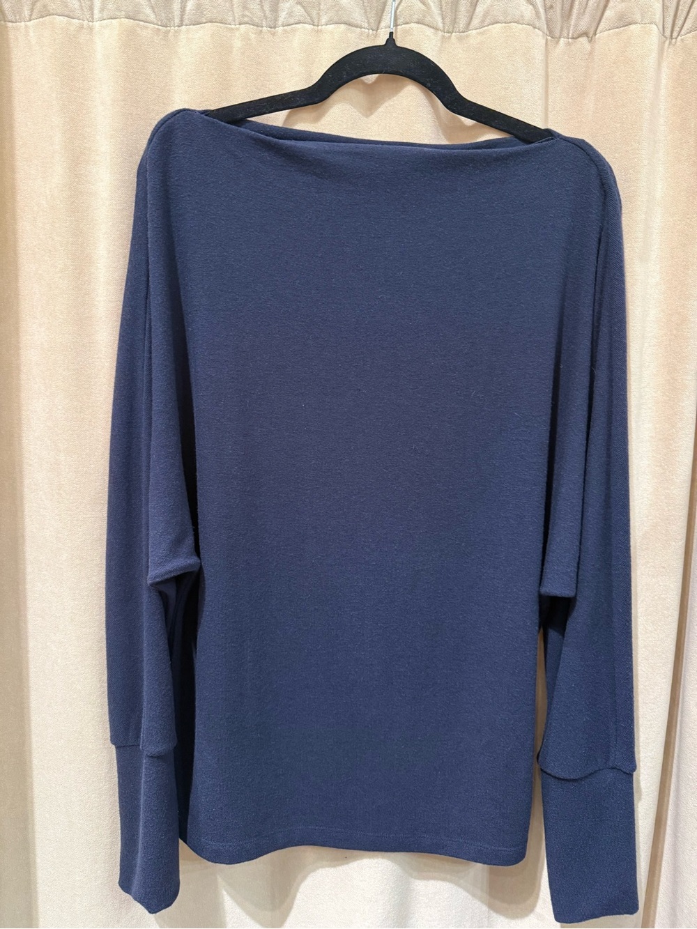 Velvet by Graham & Spencer Deep Navy Boatneck Sweater